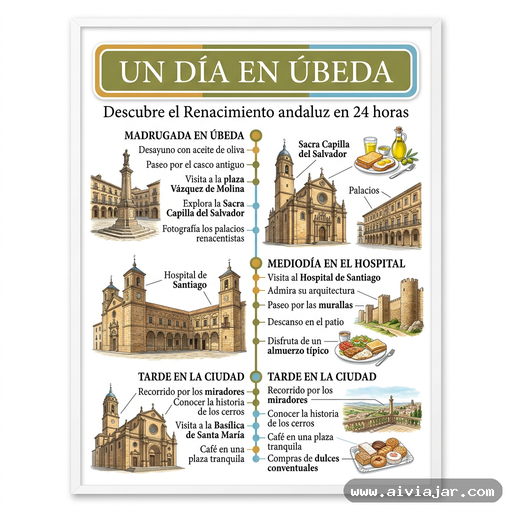 La plaza Vázquez de Molina de Úbeda con la Sacra Capilla del Salvador