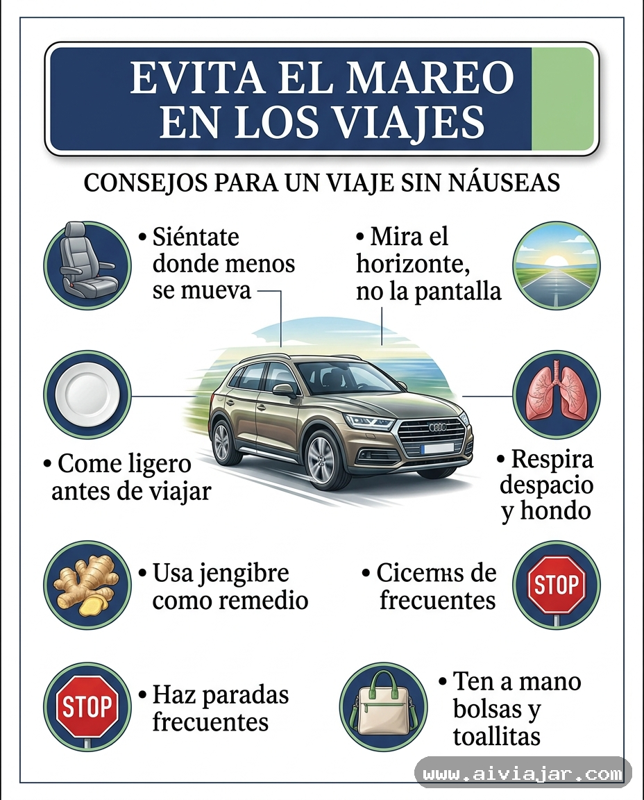 Ventanilla de coche con vistas a una carretera de curvas en el horizonte